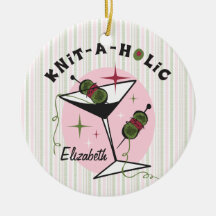 Knit-A-Holic Christmas Tree Ornaments