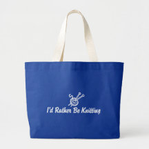 Knitting Canvas Bags