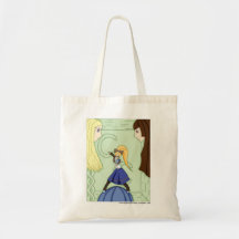 Knitting Knights Skein 1 cover Canvas Bags