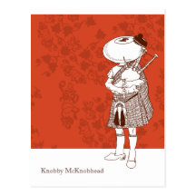 Knobby McKnobhead Post Card