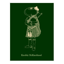 Knobby McKnobhead Postcard