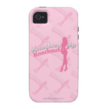 Knocked Up Knockout Baby Shower Mom-to-Be iPhone 4/4S Covers