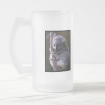 Koala in Tree Frosted Mug