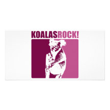 Koalas Rock! Photo Greeting Card