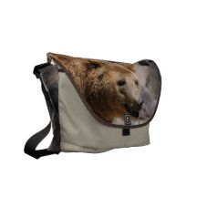 Kodiak Bear Messenger Bag