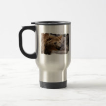 Kodiak Bear Stainless Travel Mug