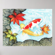 Koi Pond Posters