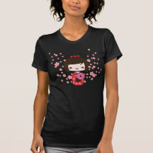 Kokeshi doll tee shirt
