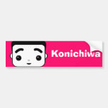 Konichiwa Bumper Sticker