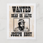 Kony 2012 Joseph Kony Wanted Poster Personalised Flyer