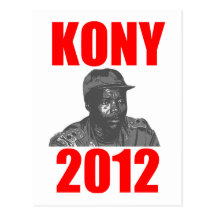 Kony 2012 Stop Joseph Kony Post Cards