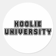 Koolie University Sticker