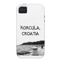 Korcula Seaside in Winter Case-Mate iPhone 4 Covers
