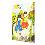 Korean Baby's First Birthday Wrapped Canvas(11x14) Stretched Canvas Prints