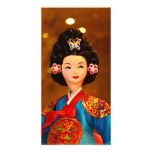 Korean Doll Picture Card