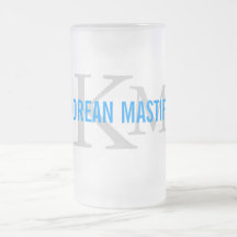 Korean Mastiff Monogram Coffee Mug