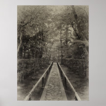 Koto-in Zen Temple Forest Path - Kyoto Japan Poster