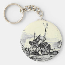 Kraken Attack! Keychain