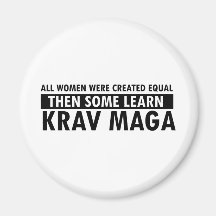 Krav Maga gift items Fridge Magnets