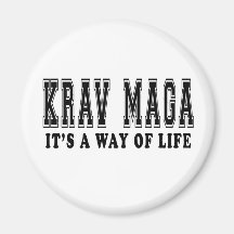 Krav Maga It's way of life Refrigerator Magnets