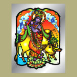 Krishna Print posters