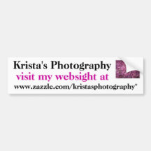 KristasPhotography bumper sticker #26  026