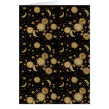 KRW Celestial Greeting Card