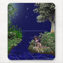KRW Moonlit Faery Mouse Mat