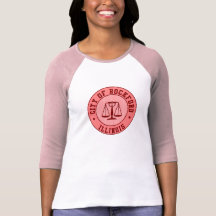 KRW Rockford Peach Baseball Emblem Shirt