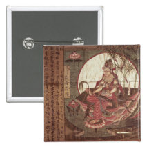 Kuan-yin, Goddess of Compassion Button