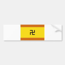 Kuna Yala ethnic flag panama Bumper Sticker