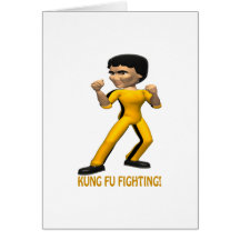 Kung Fu Fighting Cards