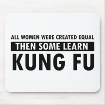 Kung Fu gift items Mousepad