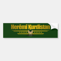 "Kurdish Pride" Bumper Sticker