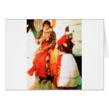 Kurdish women Van 1973 Greeting Card