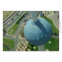 Kuwait towers greeting card