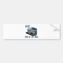 KW King of the Road Bumper Sticker