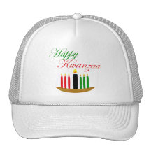 kwanzaa trucker hat