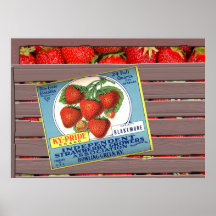 KY Pride Strawberries Poster