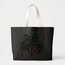 L.A. extra large canvas tote Bag