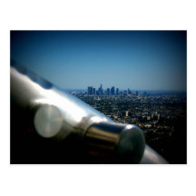 L.A. Skyline from Griffith Park Postcards