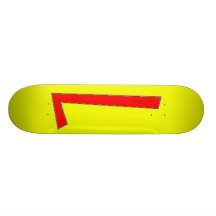 L board skateboard deck