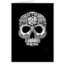 La Bella Muerte Dark Greeting Card