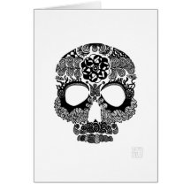 La Bella Muerte Greeting Card