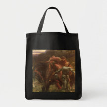 La Belle Dame sans Merci by Sir Frank Dicksee Tote Bag