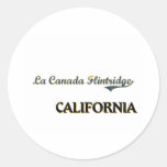 La Canada Flintridge California City Classic Sticker