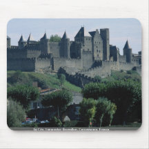 La Cite, Languedoc-Roussillon, Carcassonne, France Mousepad