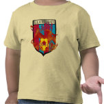 La furia futbol fans soccer shield gifts t-shirt