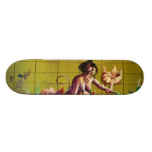 La m�re des anges - skateboards personnalisés