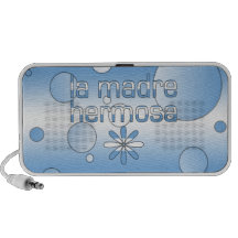La Madre Hermosa Argentina Flag Colours Pop Art iPod Speakers